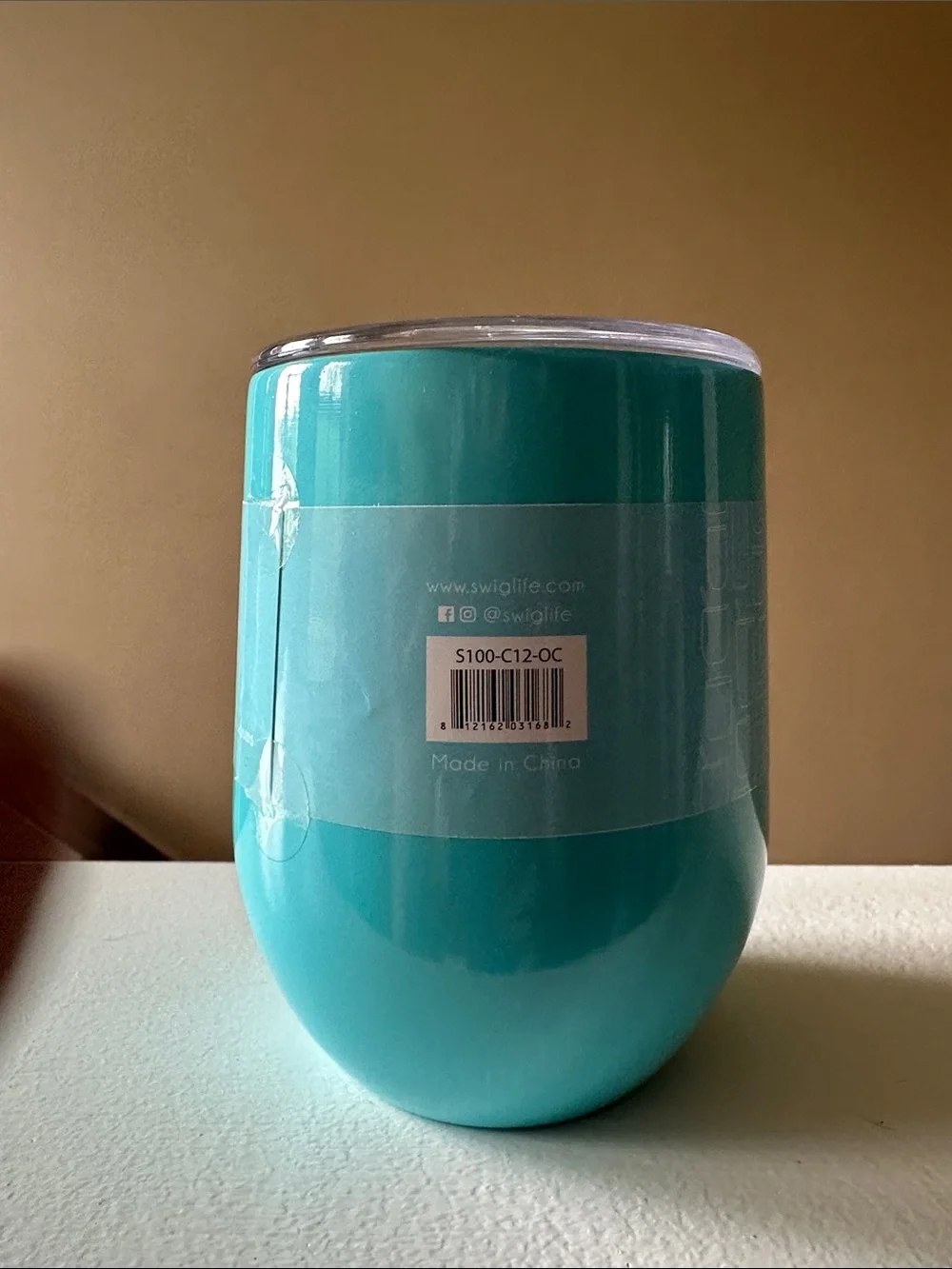 Swig Life Teal Stemless Tumbler - 12oz